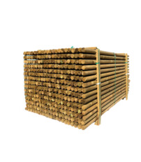 Tryk. imp. fyr løsholt. Halvrund 10 x 220 cm